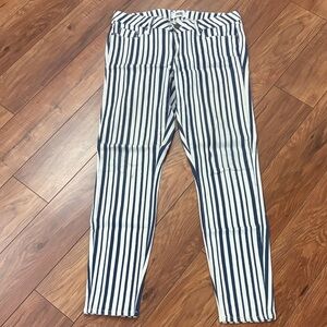 Paige Skinny striped jeans